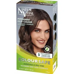 Coloursafe Tinte Permanente 5 Castaño Claro 150ml - Naturvital