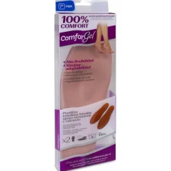 Comforgel Plantillas Extrafinas Forradas Con Apoyo Metatarsal Y Calcáneo Talla Xl, 1 Par