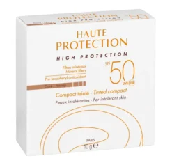 Compacto Color Alta Protección SPF50 Dorado, 10 g.- Avene.