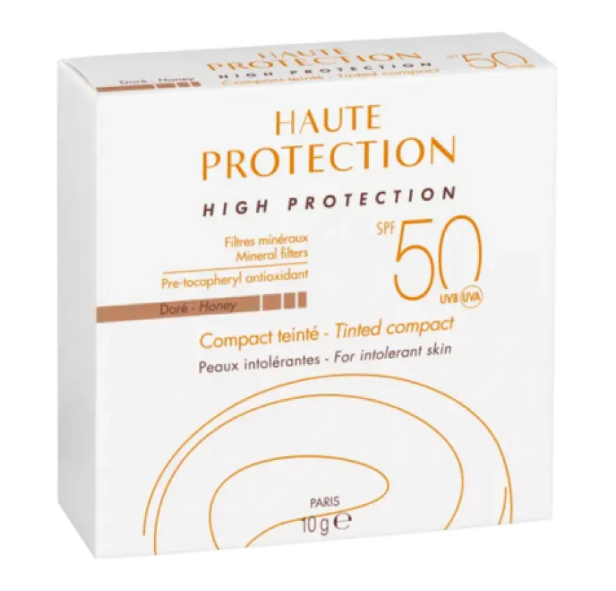 Compacto Color Alta Protección SPF50 Dorado, 10 g.- Avene.