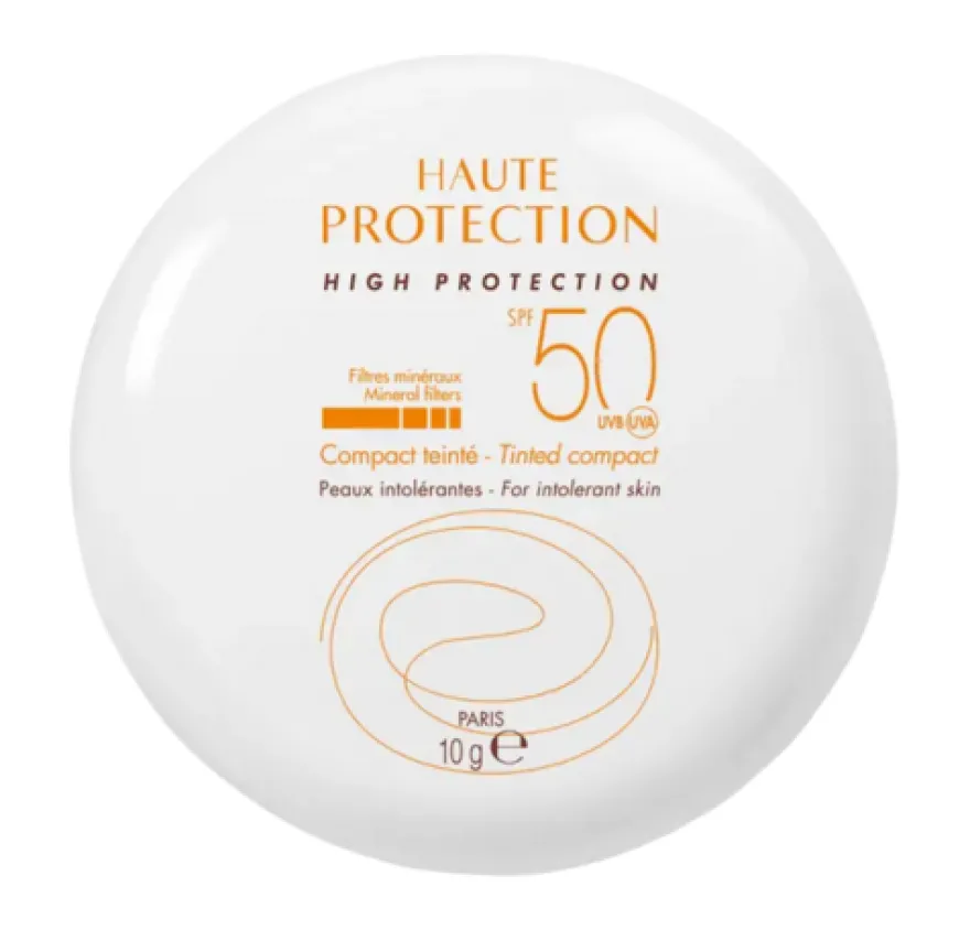 Compacto Color Alta Protección SPF50 Dorado, 10 g.- Avene.