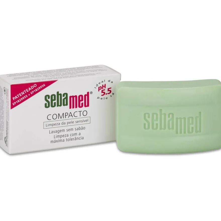 Compacto Pastilla sin Jabón Piel Sensible 150 Gr - Sebamed