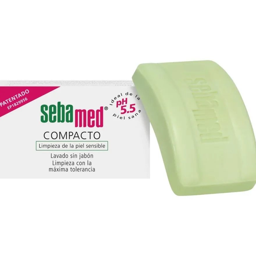 Compacto Pastilla sin Jabón Piel Sensible 150 Gr - Sebamed