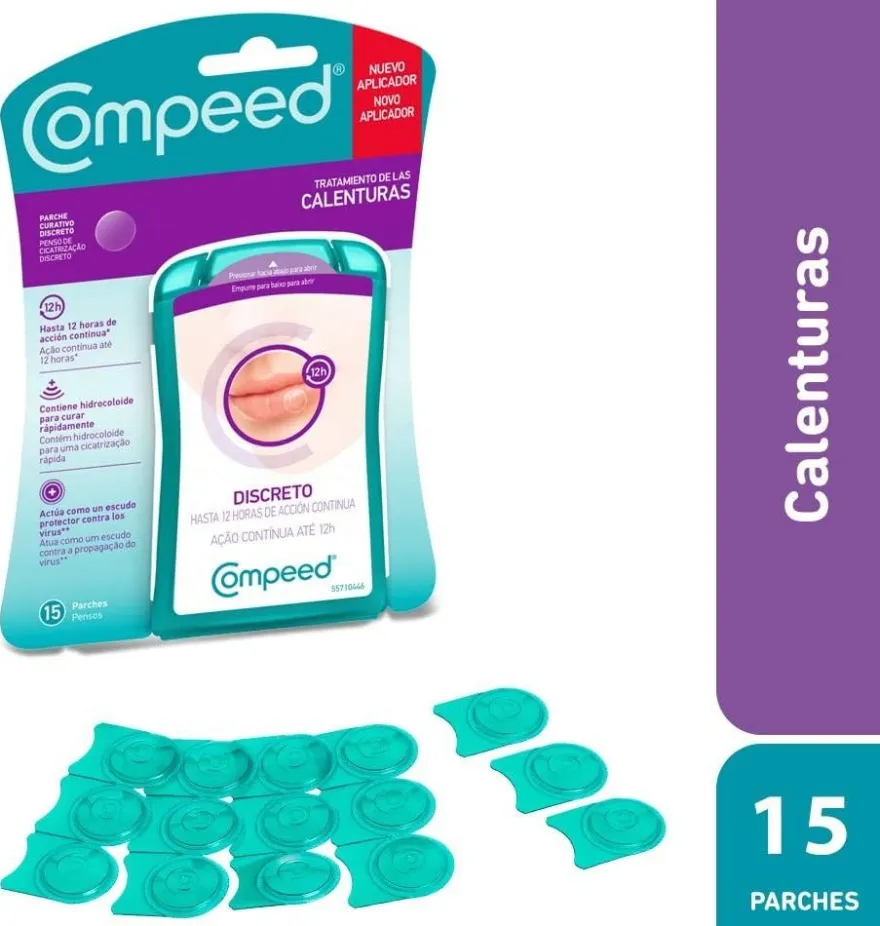 Compeed Herpes Labial, 15 Parches. - Perrigo