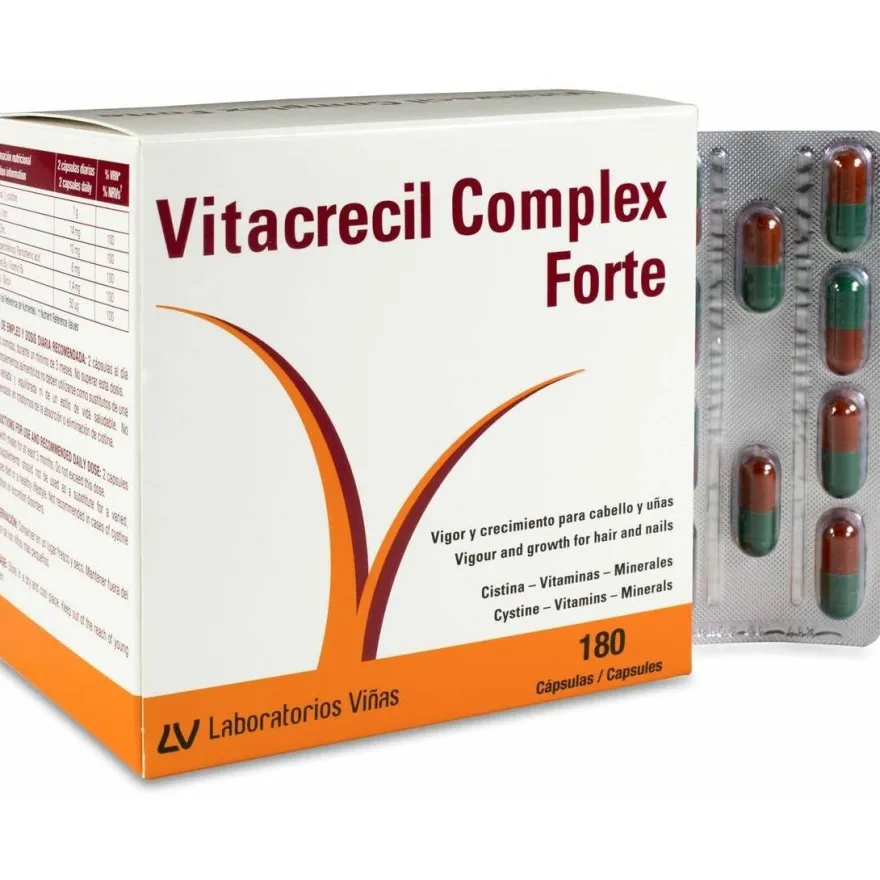 Complex Forte, 180 Cápsulas - Vitacrecil