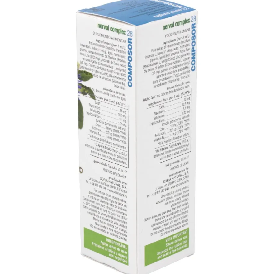 Composor 28 Xxi Nerval Complex 50ml Sori - Soria Natural