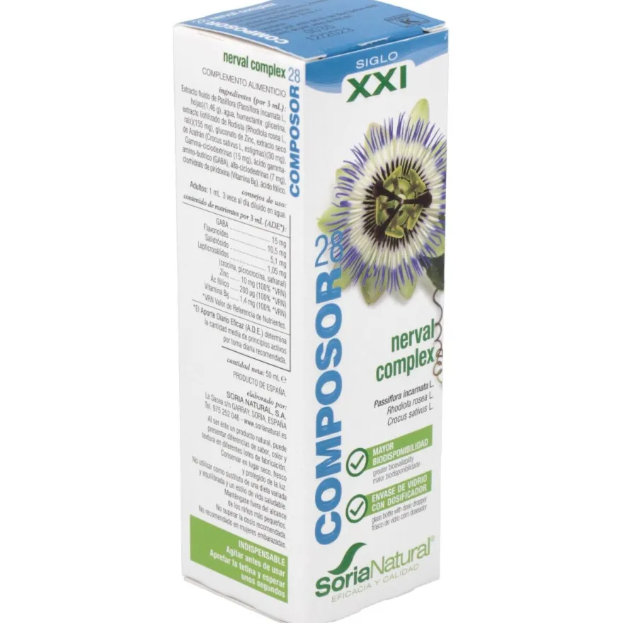 Composor 28 Xxi Nerval Complex 50ml Sori - Soria Natural