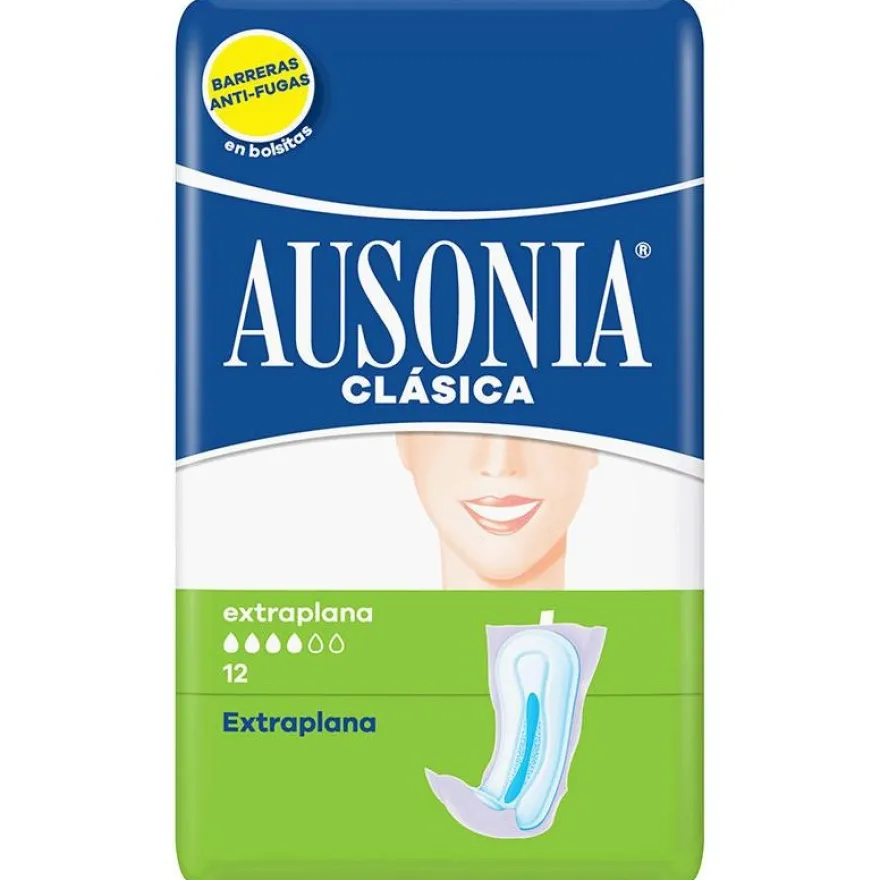 Compresas Extraplana 12uds - Ausonia