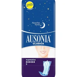 Compresas Super Plus Noche 9uds - Ausonia