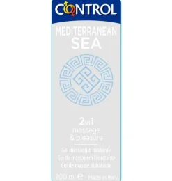 Control Mediterranean Sea 2 In 1, Massage & Pleasure, 200 Ml. - Artsana Spain