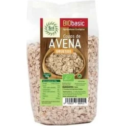 Copos de Avena Familiar Gruesos Integrales 1kg Bio - Solnatural