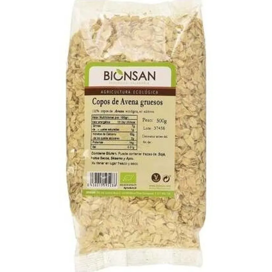 Copos De Avena Gruesos 500Gr. Eco - Bionsan