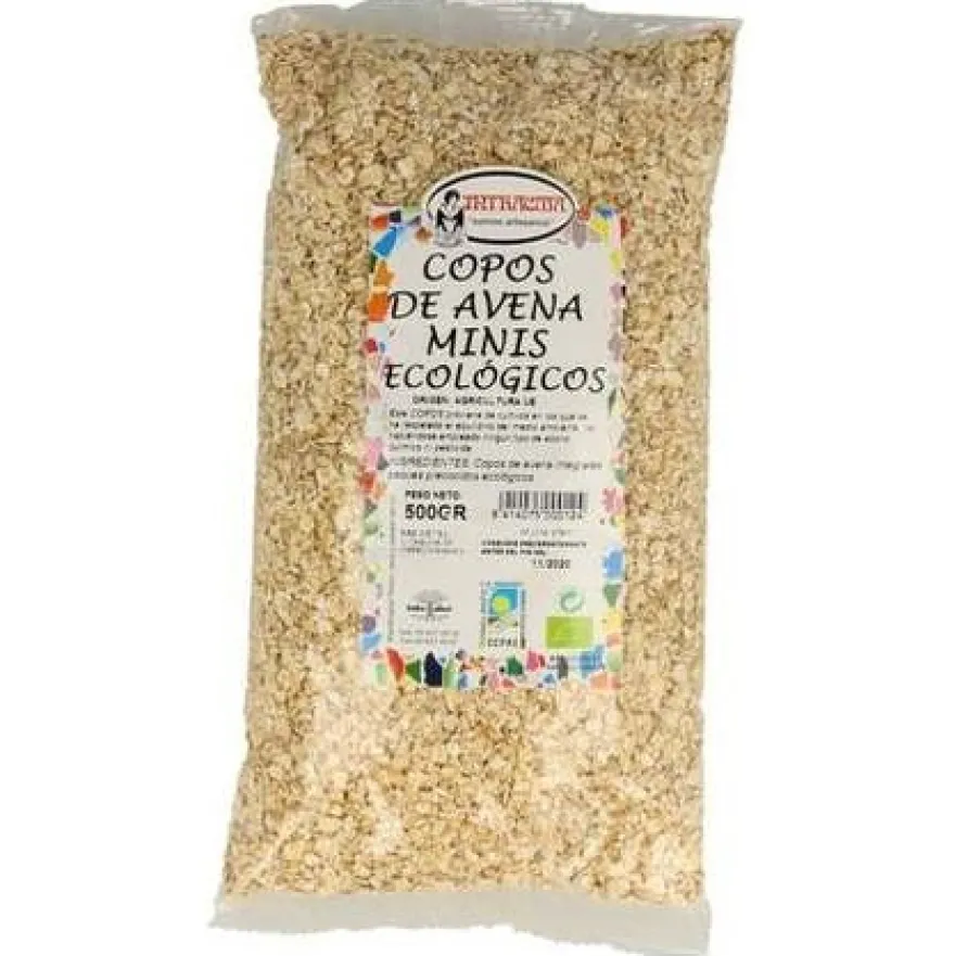 Copos de Avena Mini Integrales 500gr. Eco - Intracma
