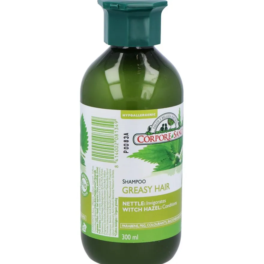 Corpore Sano Champu Antigrasa Con Ortiga Y Hamamelis 300Ml