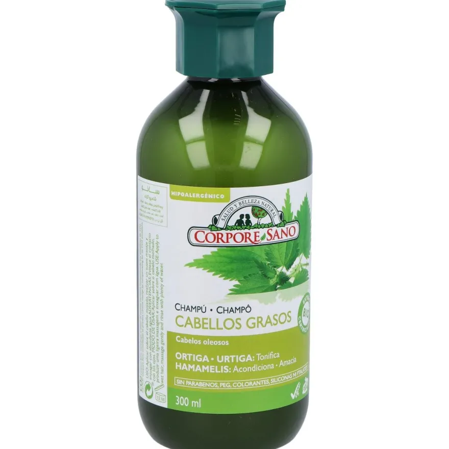 Corpore Sano Champu Antigrasa Con Ortiga Y Hamamelis 300Ml