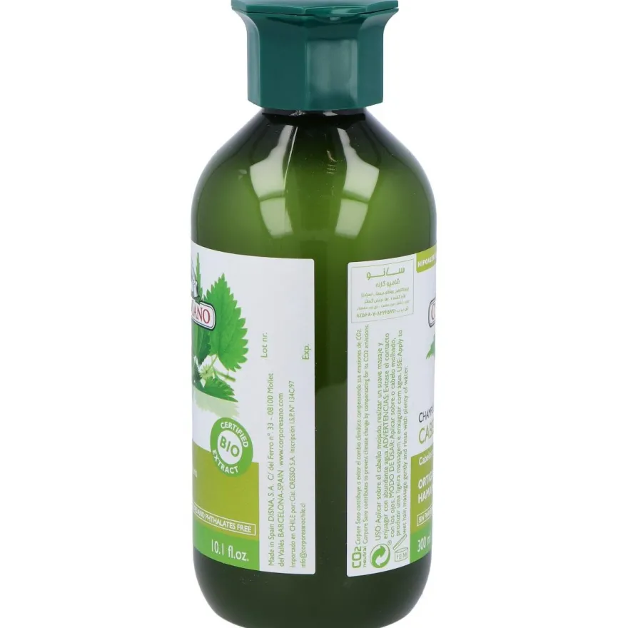 Corpore Sano Champu Antigrasa Con Ortiga Y Hamamelis 300Ml