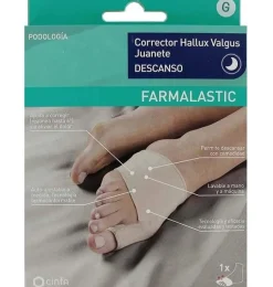 Corrector Juanete Descanso - Farmalastic Feet (talla G) - Cinfa S a