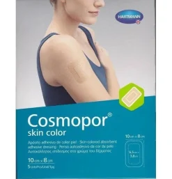 Cosmopor Skin Color - Aposito Esteril (5 Unidades 7,2 Cm X 5 Cm)