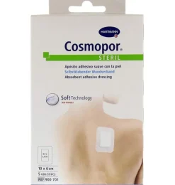 Cosmopor Steril - Aposito Esteril (5 Unidades 10 Cm X 6 Cm)