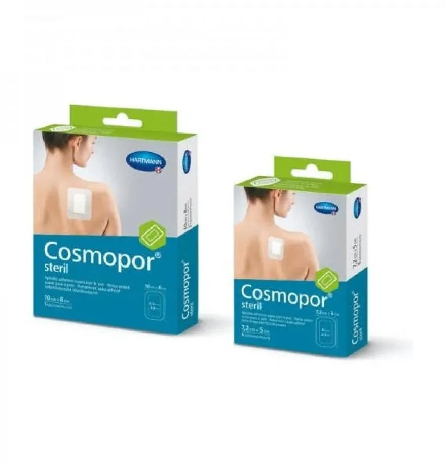 Cosmopor Steril - Aposito Esteril (5 Unidades 20 Cm X 10 Cm)