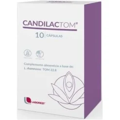 10 Cápsulas Es Un Complemento Alimenticio Que Mejora el Estado de la Flora Vaginal - Candilactom
