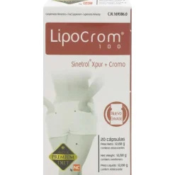 100 20 Cápsulas - Lipocrom