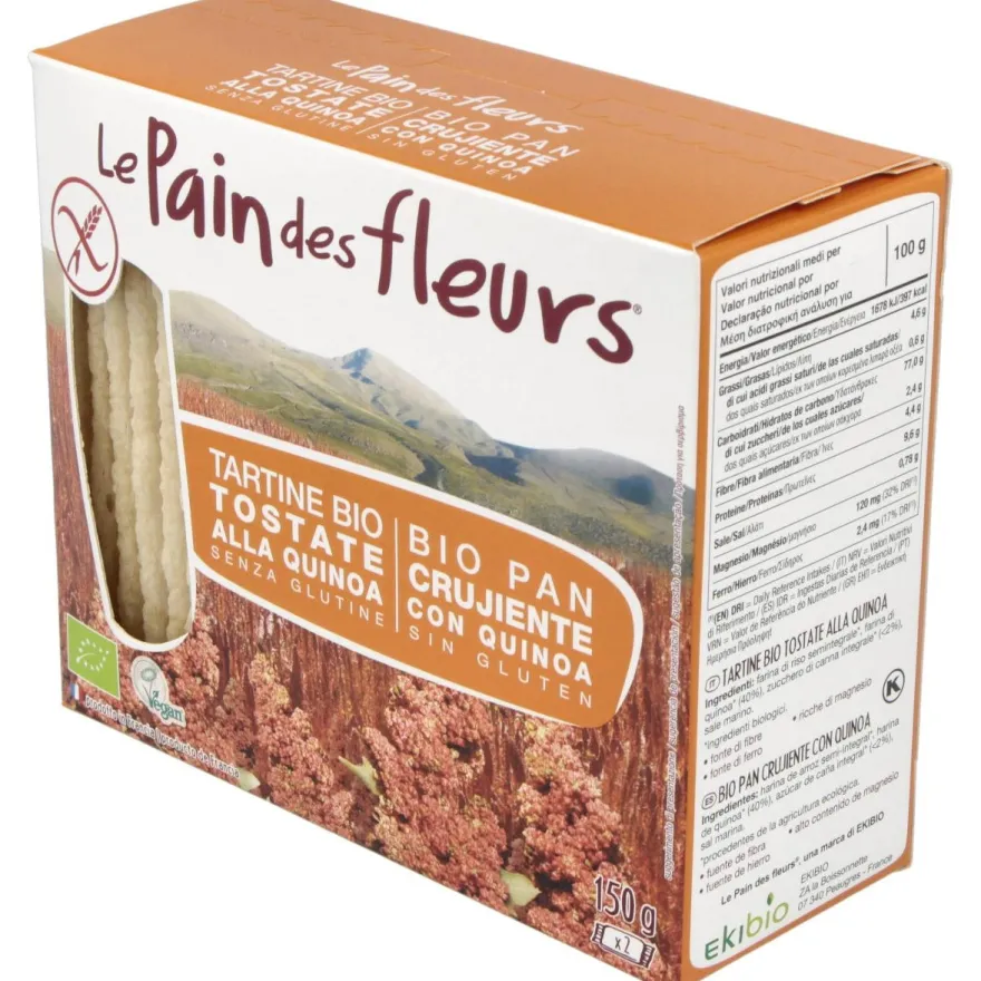 Cracker Quinoa 150gr.bio Sg Vegan - Le Pain Des Fleurs