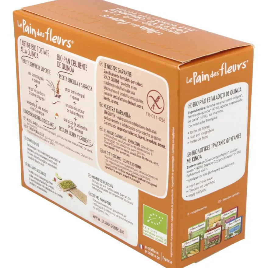 Cracker Quinoa 150gr.bio Sg Vegan - Le Pain Des Fleurs