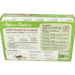 Cracker Trigo Sarraceno 300gr. Bio Sg Vegan - Le Pain Des Fleurs