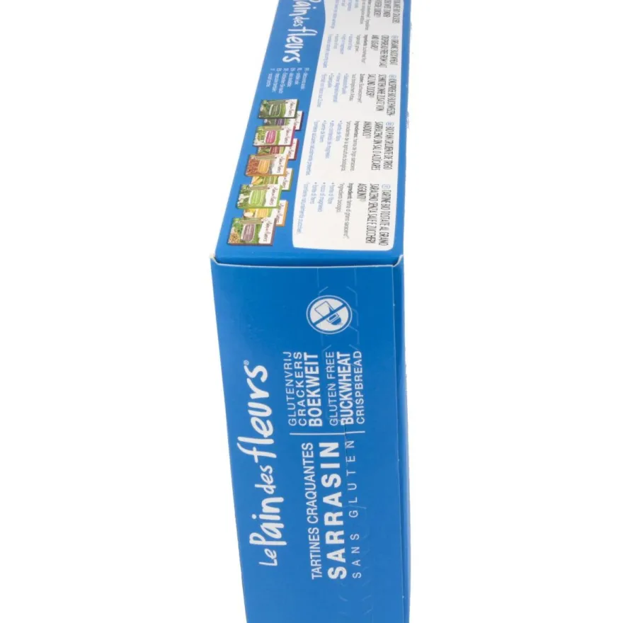 Cracker Trigo Sarraceno 300gr. Bio Sg S/sal Vegan - Le Pain Des Fleurs