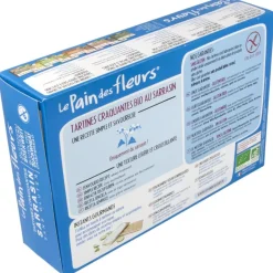 Cracker Trigo Sarraceno 300gr. Bio Sg S/sal Vegan - Le Pain Des Fleurs