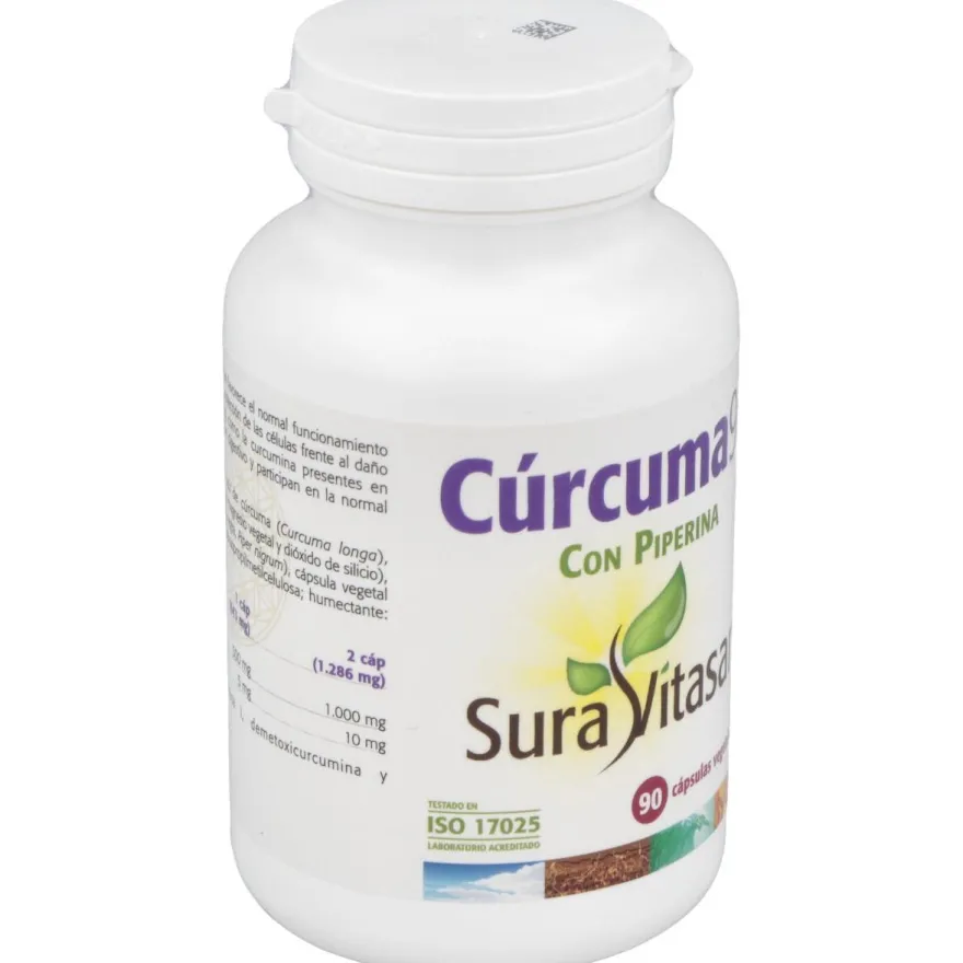 Cúrcuma 95 90 Cápsulas - Sura Vitasan