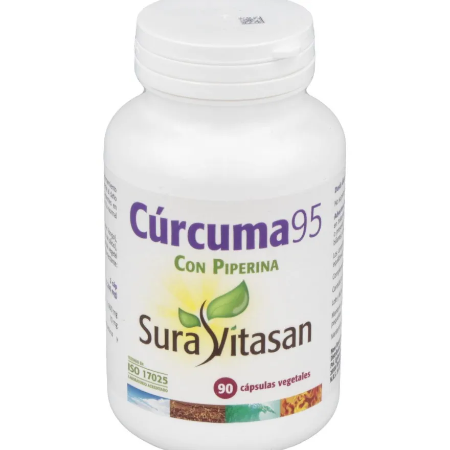 Cúrcuma 95 90 Cápsulas - Sura Vitasan