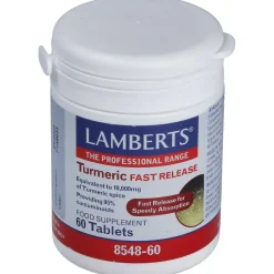 Cúrcuma de Liberación Rápida 60 Tabs - Lamberts