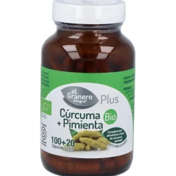 Cúrcuma + Pimienta Plus Bio 120caps - El Granero