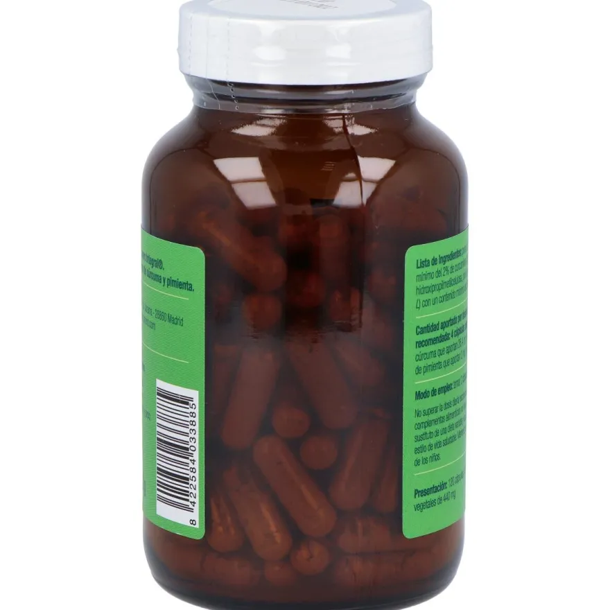 Cúrcuma + Pimienta Plus Bio 120caps - El Granero