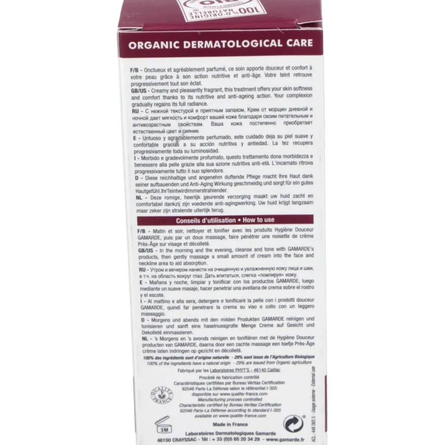 Crema Antiedad Dia Y Noche 40Gr. Bio