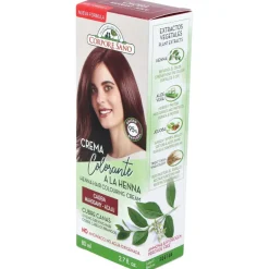 Crema Colorante Cabello Caoba 80ml - Corpore Sano