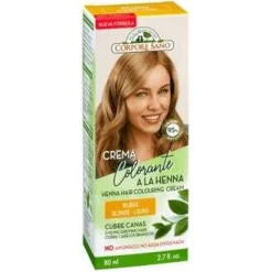 Crema Colorante Cabello Rubio 80ml - Corpore Sano