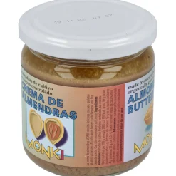 Crema de Almendras Tostadas 330gr. Bio - Monki