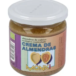 Crema de Almendras Tostadas 330gr. Bio - Monki