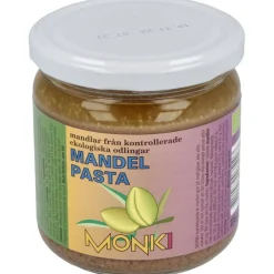 Crema de Almendras Tostadas 330gr. Bio - Monki