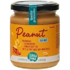 Crema de Cacahuete con Sal del Himalaya 250gr. Bio - Terrasana