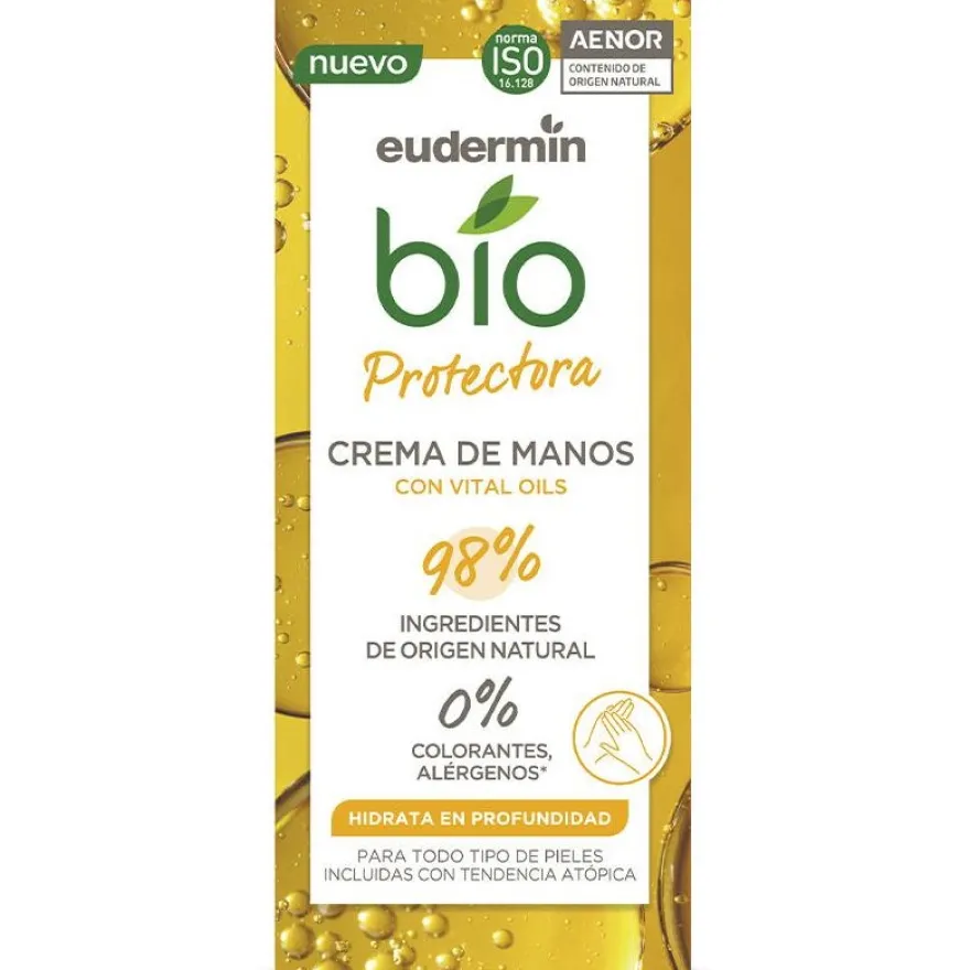 Crema de Manos Protectora Bio Vital Oils 75ml - Eudermin