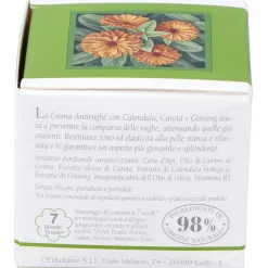 Crema Facial Antiarrugas Calendula Zanahoria 30M