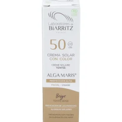 Crema Facial Color Beige spf50 50ml. 2 - Algamaris