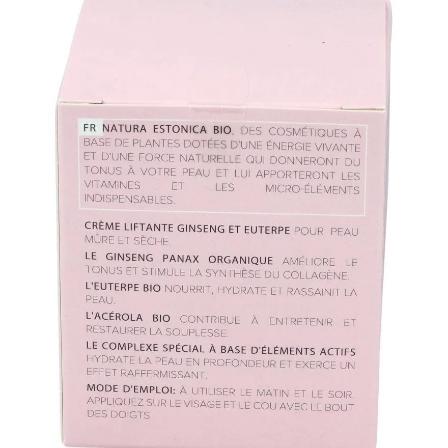 Crema Facial Ginseng - Acai 50ml. Bio - Natura Estonica