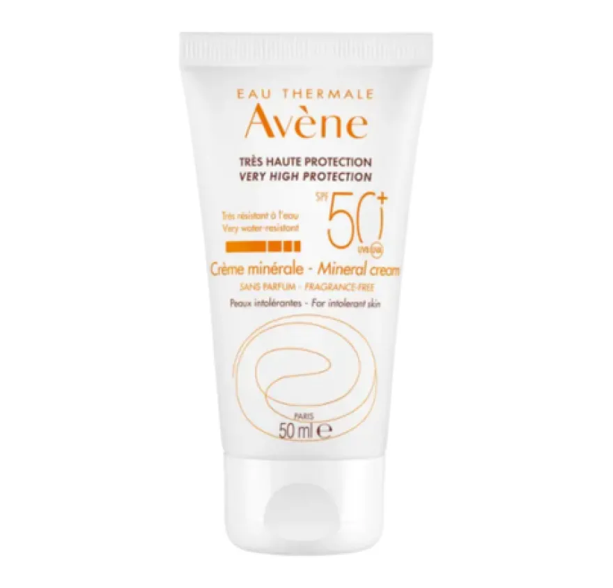 Crema Mineral de Muy Alta Protección SPF 50+, 50 ml. - Avene