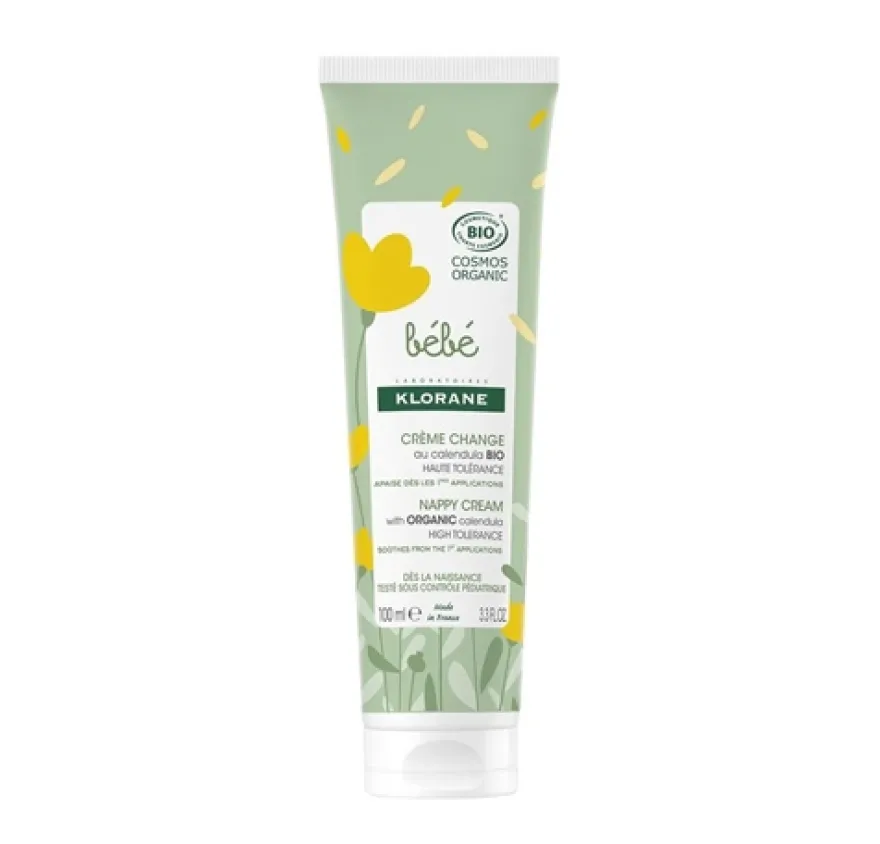 Crema para el Cambio de Pañal a la Calendula BIO, 100 ml. - Klorane