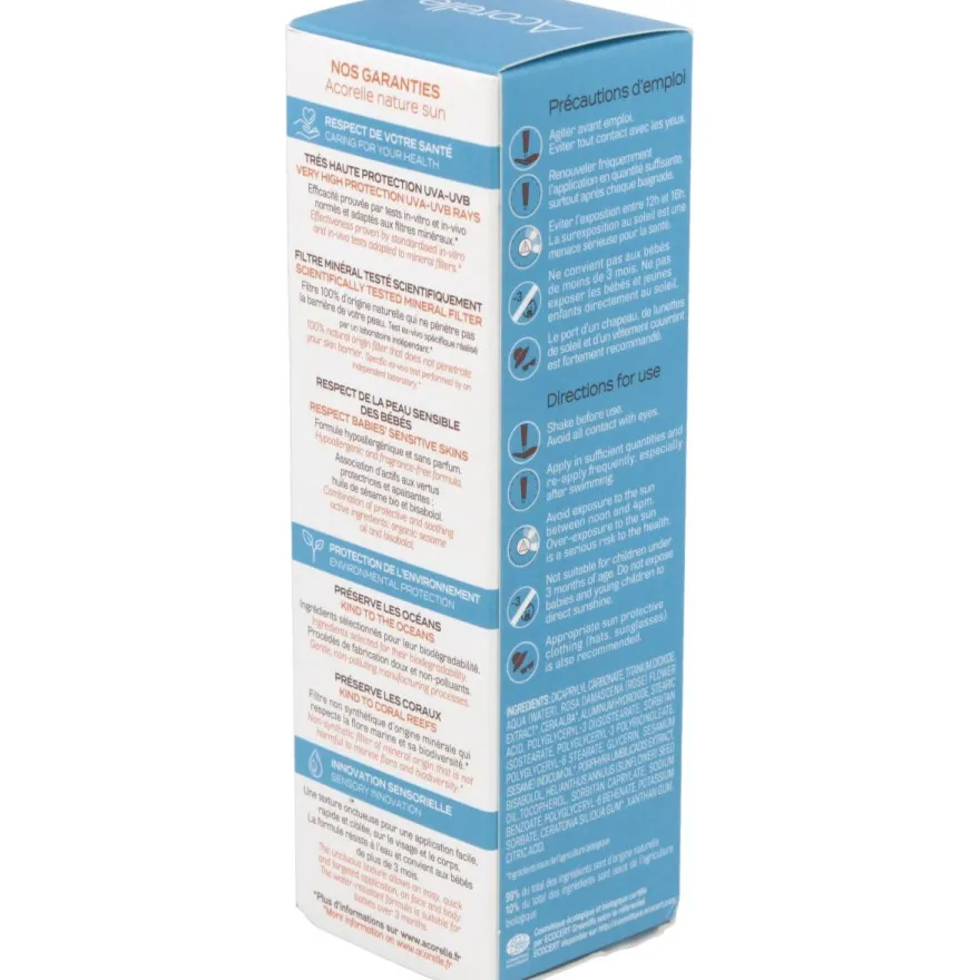 Crema Solar Bebe spf50+ 50ml. Bio 2 - Acorelle